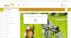 Desktop Screenshot of k9harness.com